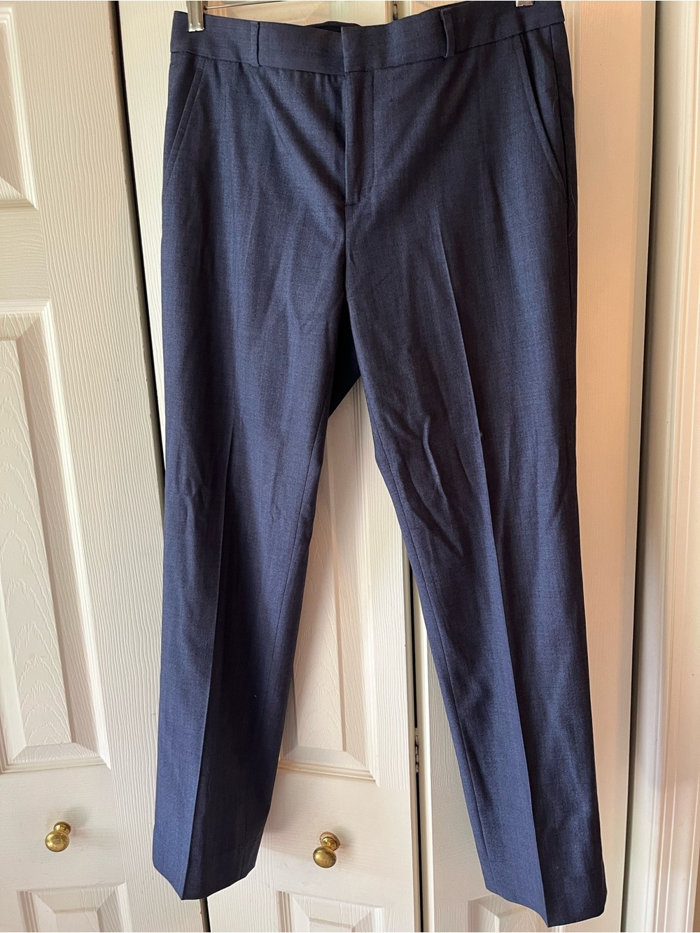 Banana Republic Navy Straight-Leg Women's Dress Pants